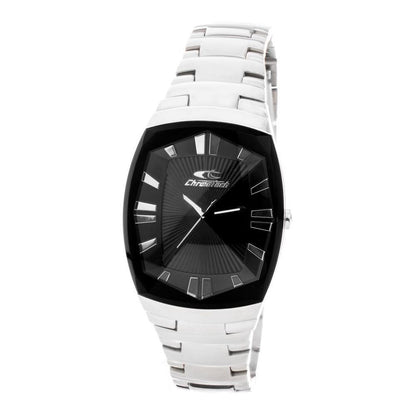 Chronotech Silver Stainless Steel Dress Watch