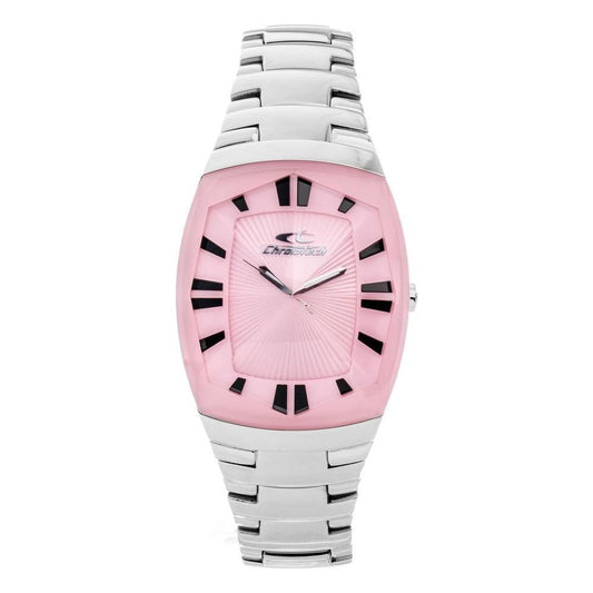 Chronotech Silver Stainless Steel Dress Watch