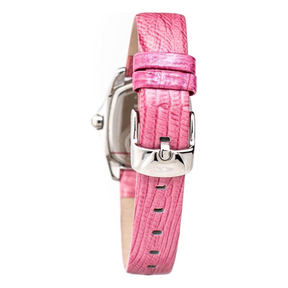 Chronotech Multicolor Leather Dress Watch