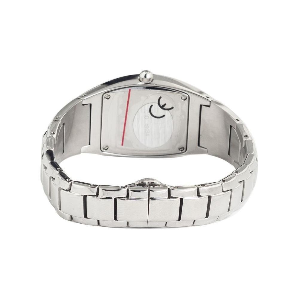 Chronotech Silver Stainless Steel Dress Watch