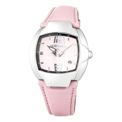 Chronotech Multicolor Leather Dress Watch