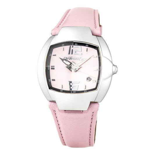 Chronotech Multicolor Leather Dress Watch