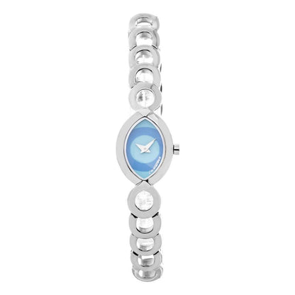 Chronotech Silver Stainless Steel Dress Watch