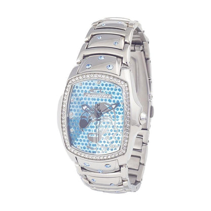 Chronotech Silver Stainless Steel Dress Watch