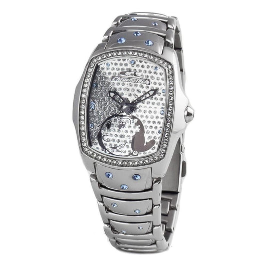 Chronotech Silver Stainless Steel Dress Watch