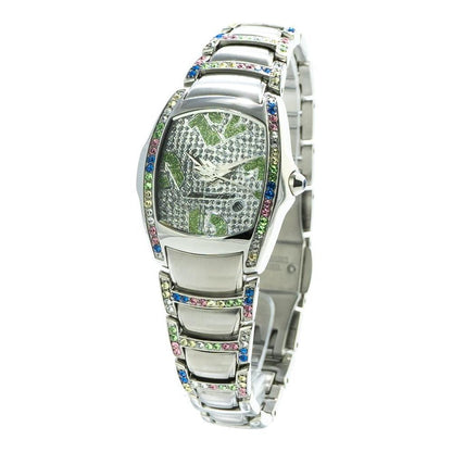 Chronotech Silver Stainless Steel Sport Watch