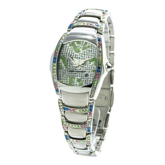 Chronotech Silver Stainless Steel Sport Watch