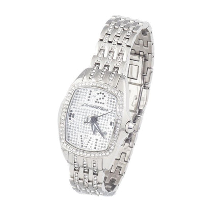 Chronotech Silver Stainless Steel Dress Watch