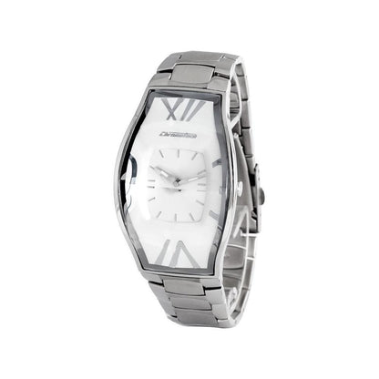 Chronotech Silver Stainless Steel Dress Watch