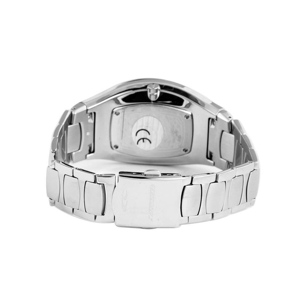 Chronotech Silver Stainless Steel Dress Watch