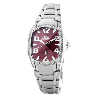 Chronotech Silver Stainless Steel Dress Watch