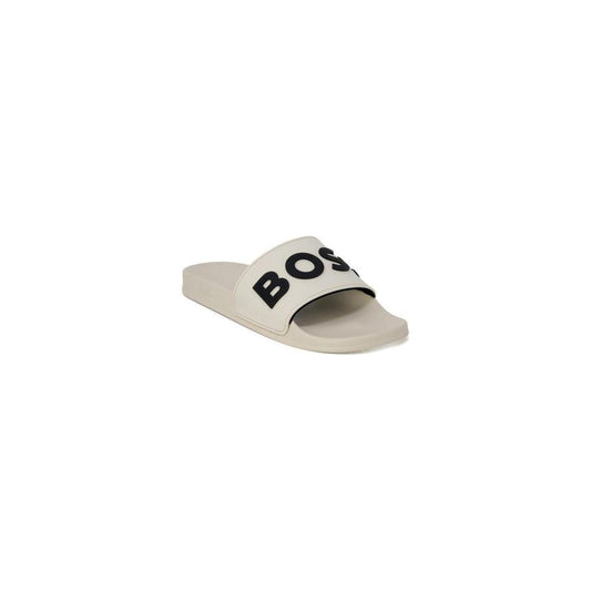 Hugo Boss White Polyethylene Sandal Hugo Boss Gray