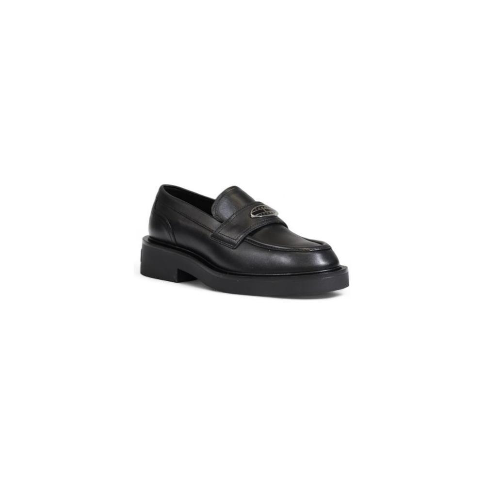 Tommy Hilfiger Black Leather Platform TO-14572200009-EU41/US11