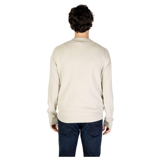 Calvin Klein Jeans Beige Organic Cotton Sweater Calvin Klein Jeans Black