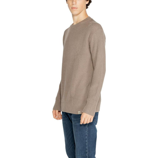 Calvin Klein Jeans Brown Organic Cotton Sweater Calvin Klein Jeans Rosy Brown