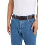 Calvin Klein Brown Leather Belt CA-14587800140-105 CM / 42 INCHES