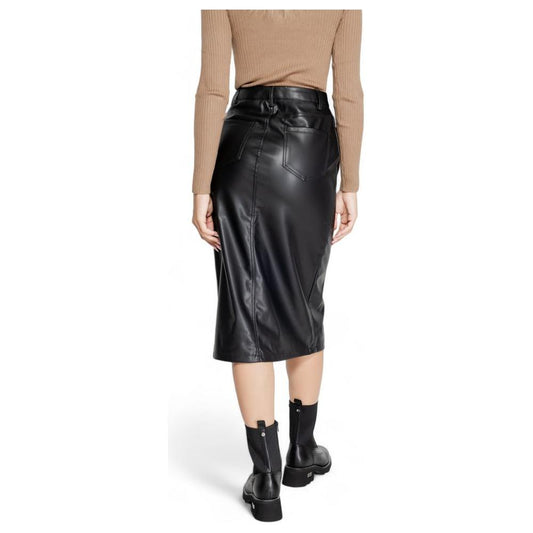 Only Black Polyester Skirt