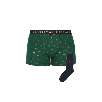 Tommy Hilfiger Green Cotton Boxers