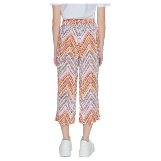 Only Multicolor Viscose Cropped Pant ON-10267000145-IT36|XXS