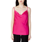 Vila Clothes Pink Polyester Tank Top VI-10990900134-IT38|XS