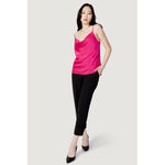 Vila Clothes Pink Polyester Tank Top VI-10990900134-IT38|XS