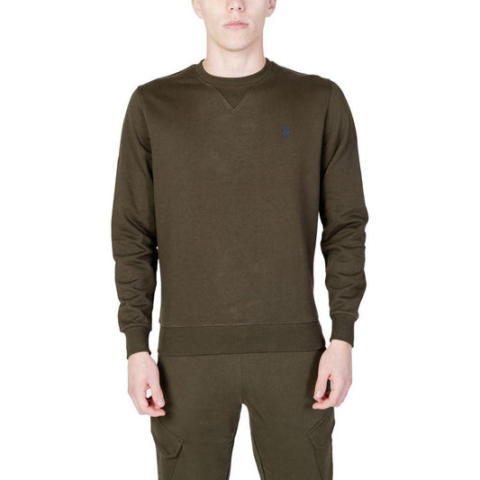 U.S. POLO ASSN. Green Cotton Sweater U.S. POLO ASSN. Dark Slate Gray