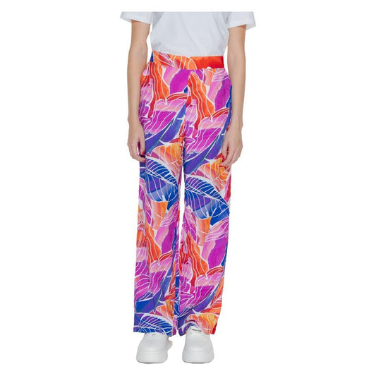 Vila Clothes Multicolor Viscose Pant VI-13396600145-IT38|XS