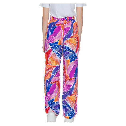 Vila Clothes Multicolor Viscose Pant VI-13396600145-IT38|XS