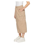 Street One Beige Cotton Skirt ST-14478700127-46