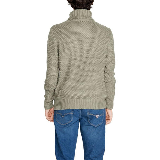 Gianni Lupo Green Polyester Sweater Gianni Lupo Rosy Brown