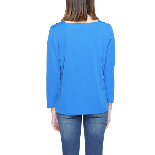 Street One Blue Modal Long Sleeve ST-13527700126-IT38|XS