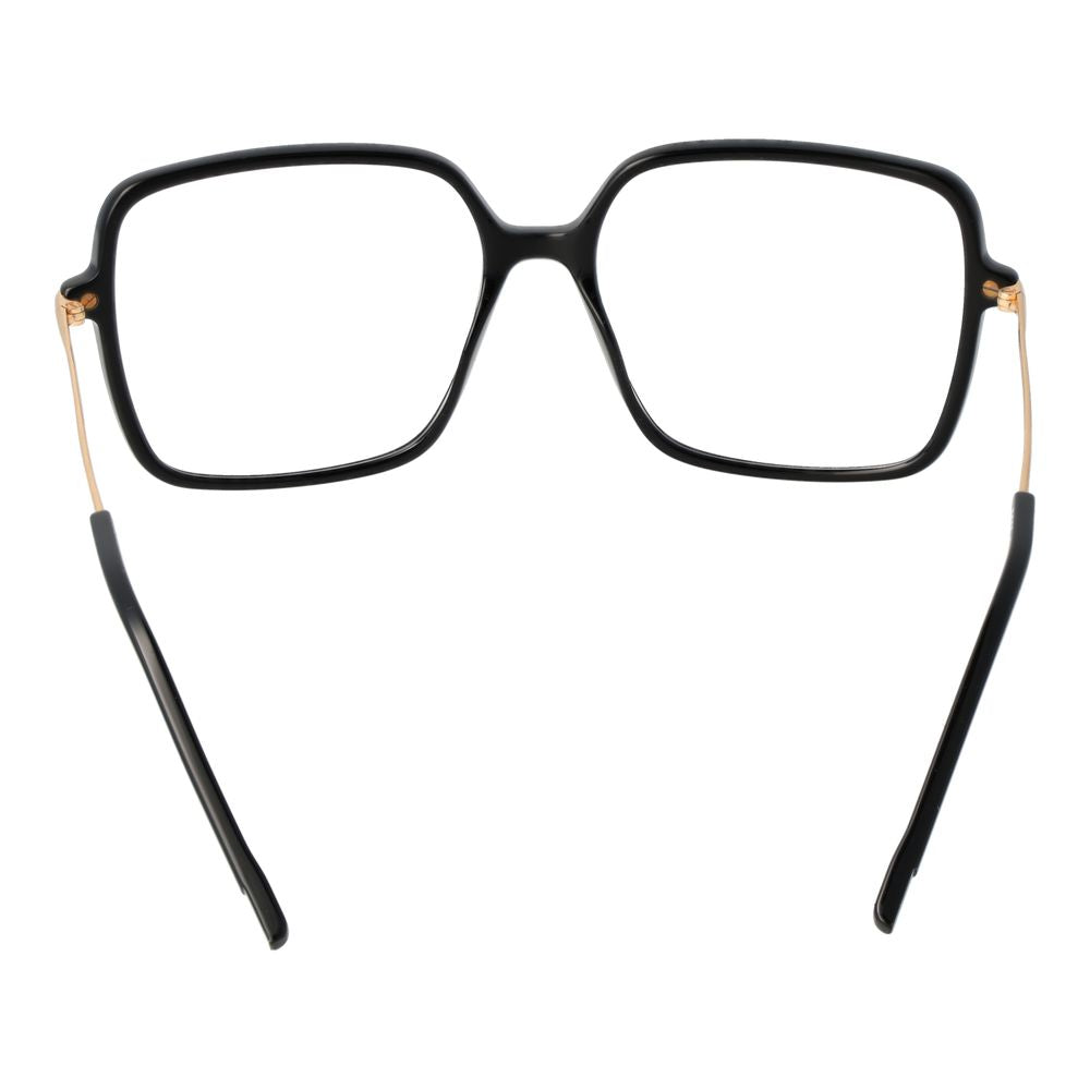 Hugo Boss Black Women Glasses Frame, square full-rim acetate style, demo lenses, 135mm frame width, ideal for sophisticated eyewear.