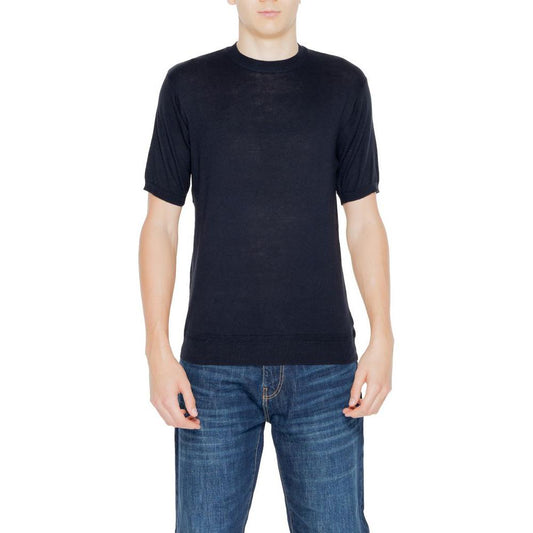 Hamaki-Ho Black Cotton T-Shirt Hamaki-Ho Dark Slate Gray
