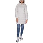 Guess Active White Polyester Jackets & Coat