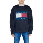 Tommy Hilfiger Jeans Black Cotton Sweatshirt TO-14566500009-IT44 | S