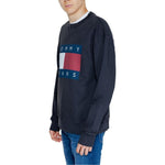 Tommy Hilfiger Jeans Black Cotton Sweatshirt TO-14566500009-IT44 | S