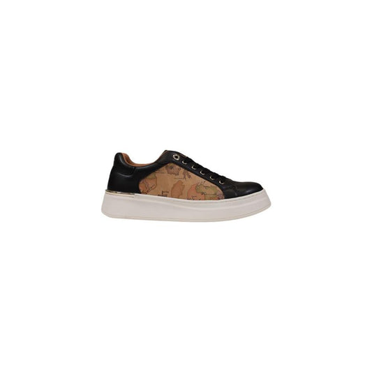 Alviero Martini Prima Classe black polyethylene sneaker for women, fall/winter collection, 100% polyurethane composition.