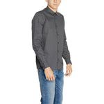 Antony Morato Gray Cotton Shirt AN-14637800153-IT46 | S