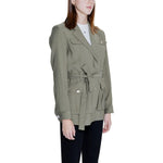 Morgan De Toi Green Viscose Blazer MO-14678800149-IT36|XXS