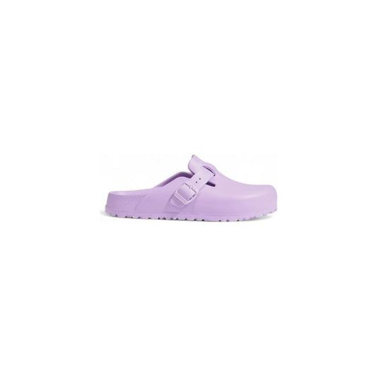 Purple Birkenstock EVA Foam Sandal for Women, Fall/Winter Collection, 100% EVA, Side View.