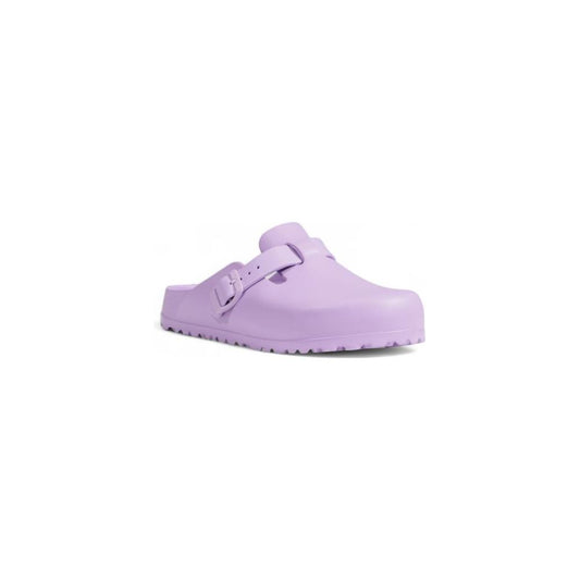 Women's Birkenstock purple EVA foam sandal, part of the Fall/Winter collection, featuring durable and stylish design.