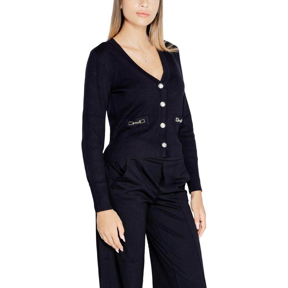Morgan De Toi Blue Viscose Cardigan MO-15190500128-IT40|S