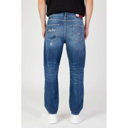 Tommy Hilfiger Jeans Blue Cotton Slim Fit Jeans