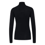 ICHI Black Viscose Turtleneck IC-13338900009-XL