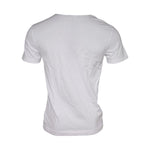 Dolce & Gabbana White Graphic Print Cotton Crew Neck T-shirt