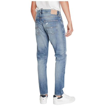 Tommy Hilfiger Jeans Blue Cotton Slim Fit Jean