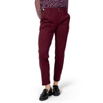 Street One Bordeaux Polyester Pant ST-13149000129-W34 | L30