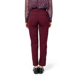 Street One Bordeaux Polyester Pant ST-13149000129-W34 | L30