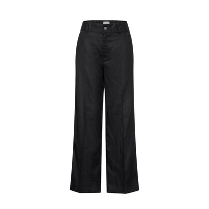 Street One Black Linen Pant