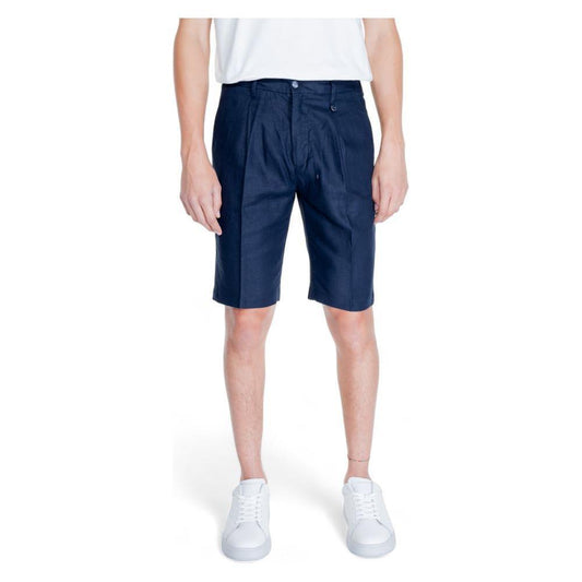 Antony Morato Blue Linen Bermuda AN-14684600128-48/32 (W34)
